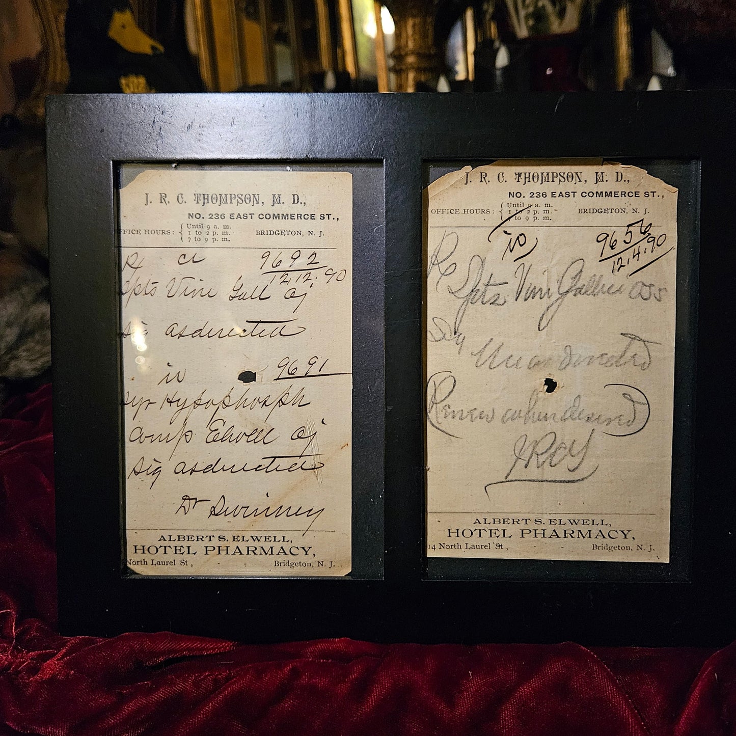 1890s Brandy Rx