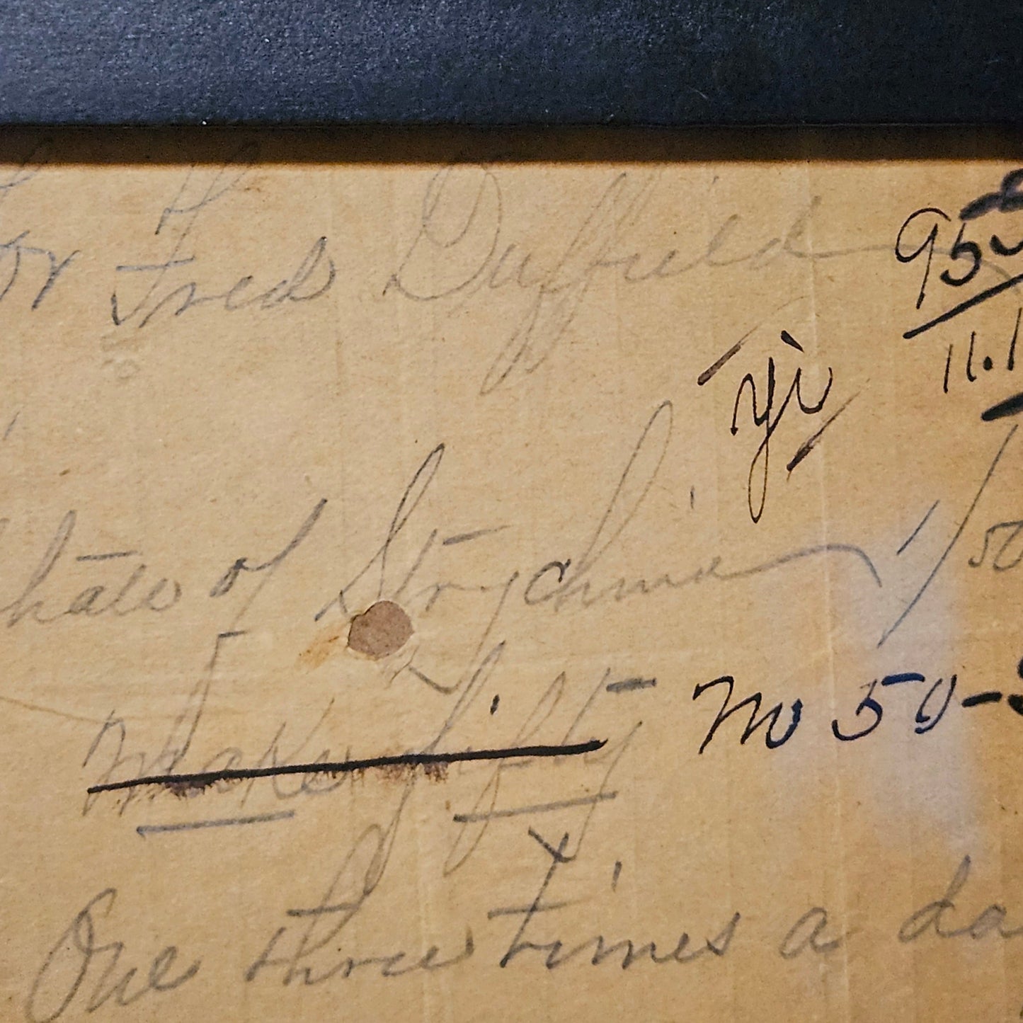 1890s Strychnine Rx