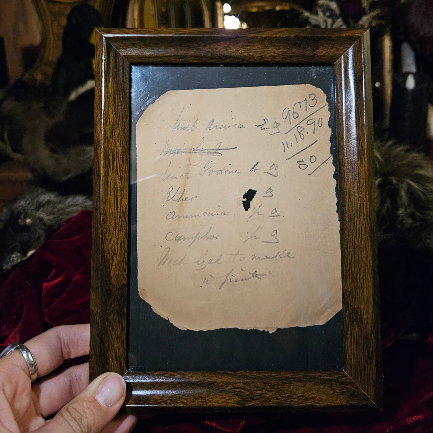 1890s Ether Rx
