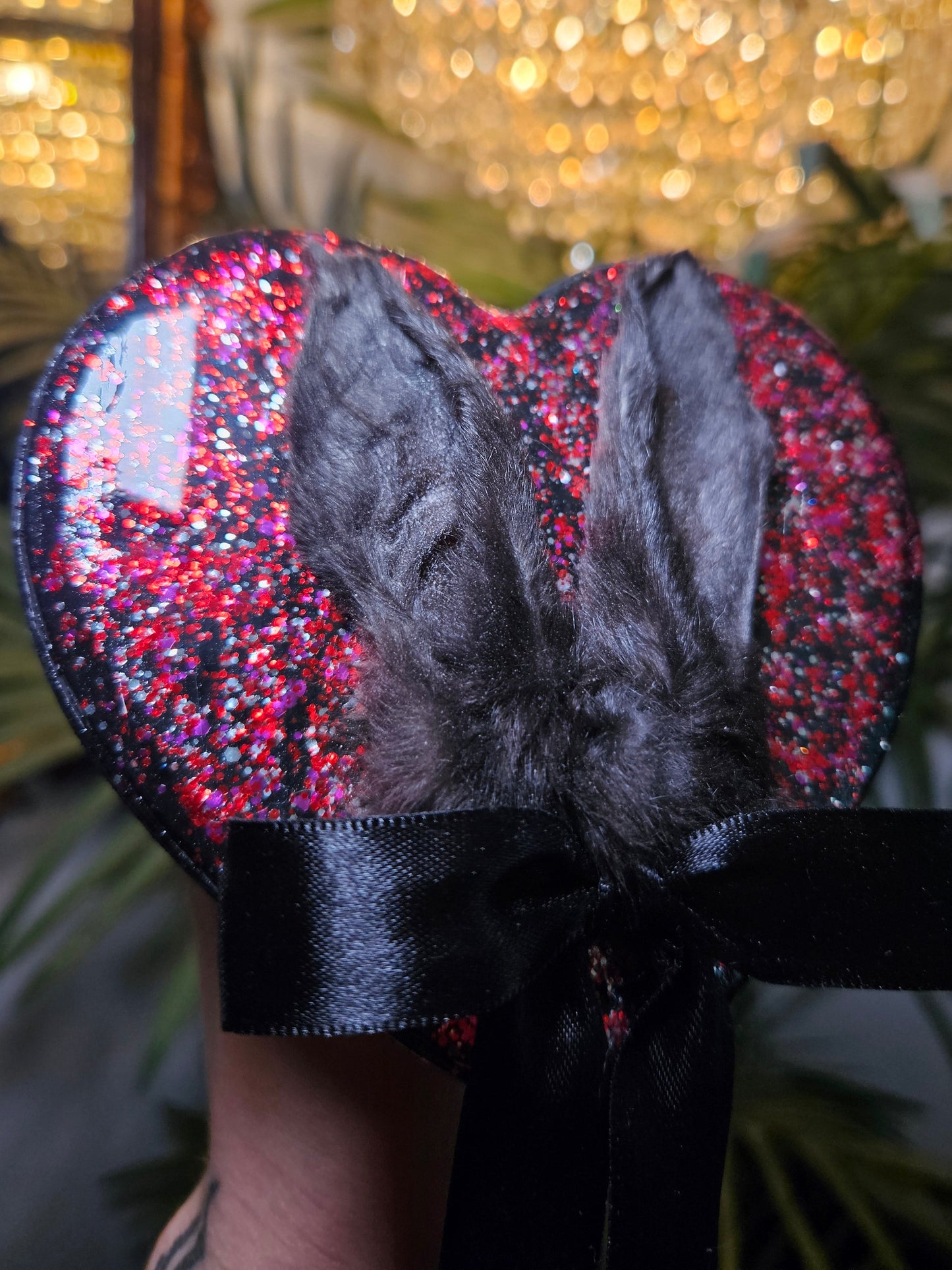 Ballerina Bunny Set in black