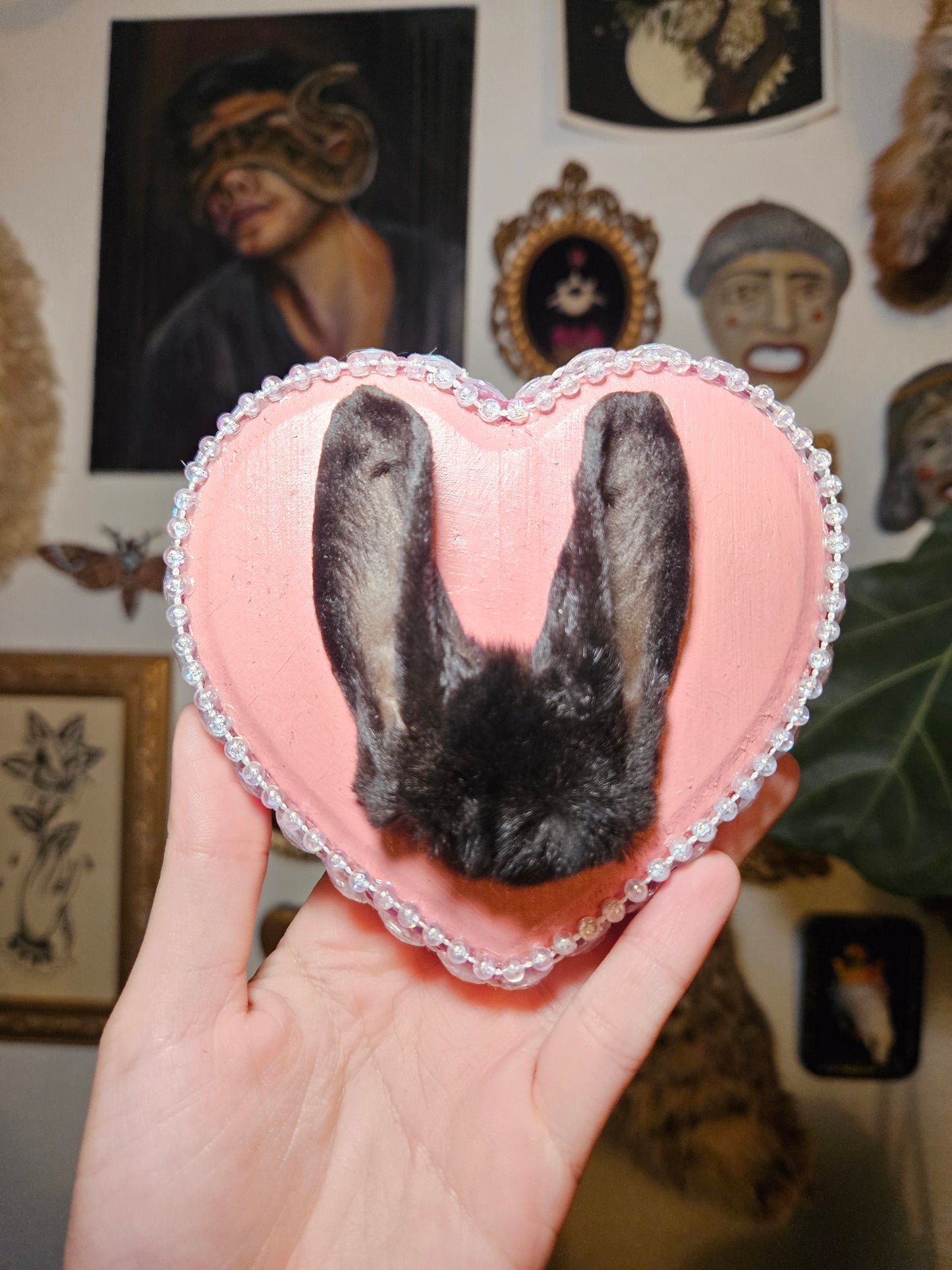 Pretty in pink rabbit ears