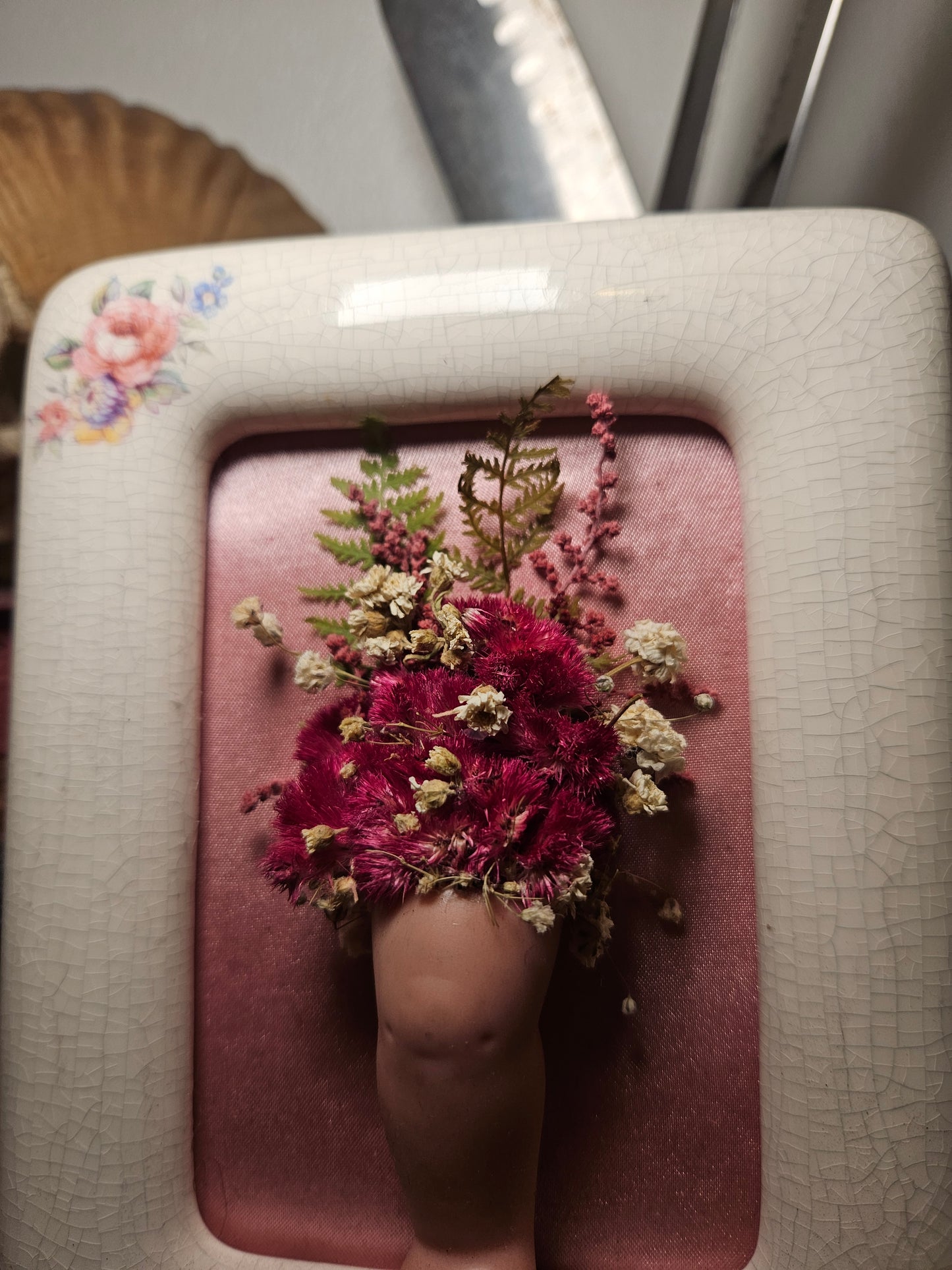 Baby leg bouquet