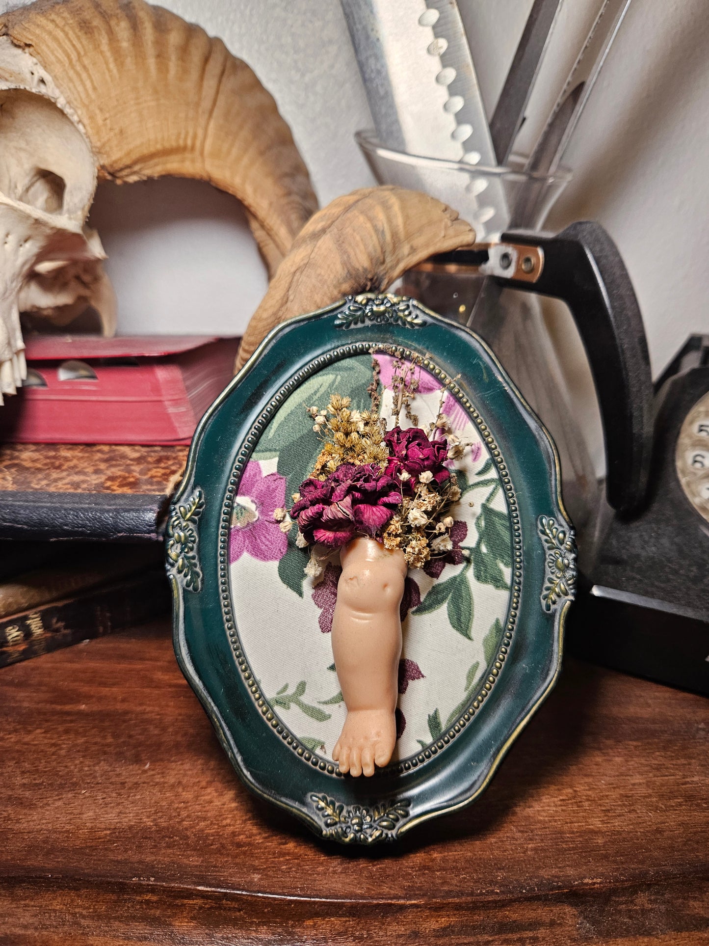 Baby leg bouquet
