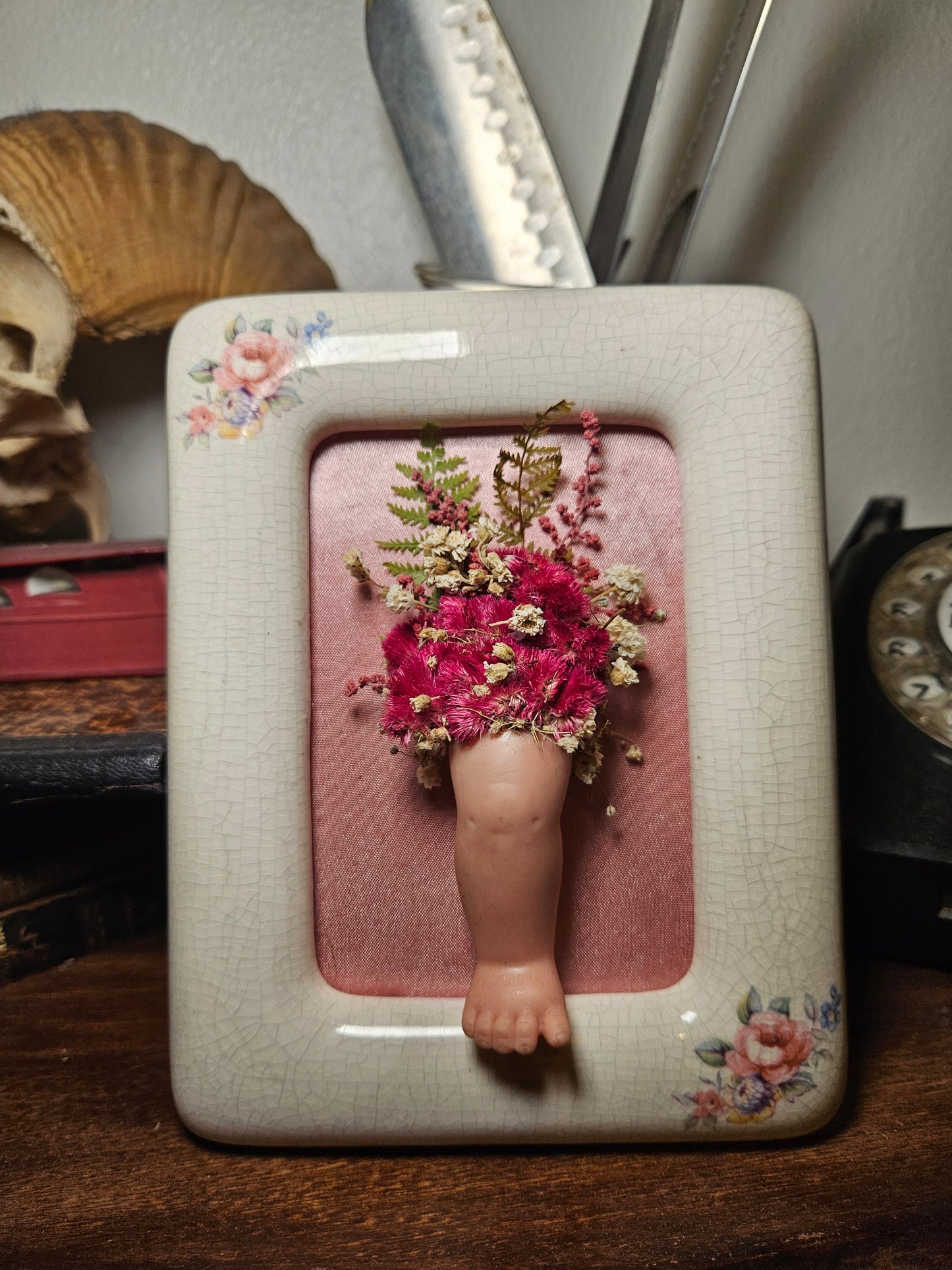 Baby leg bouquet