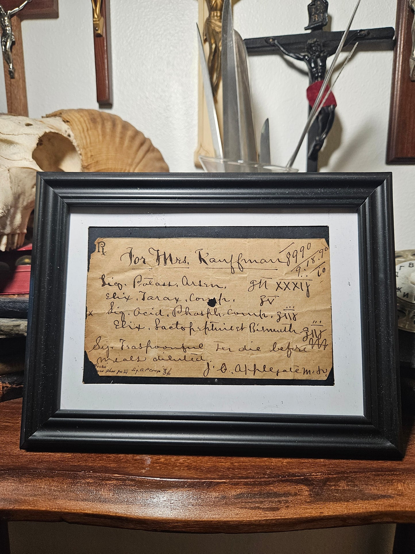 1890s Dandelion Elixir Rx