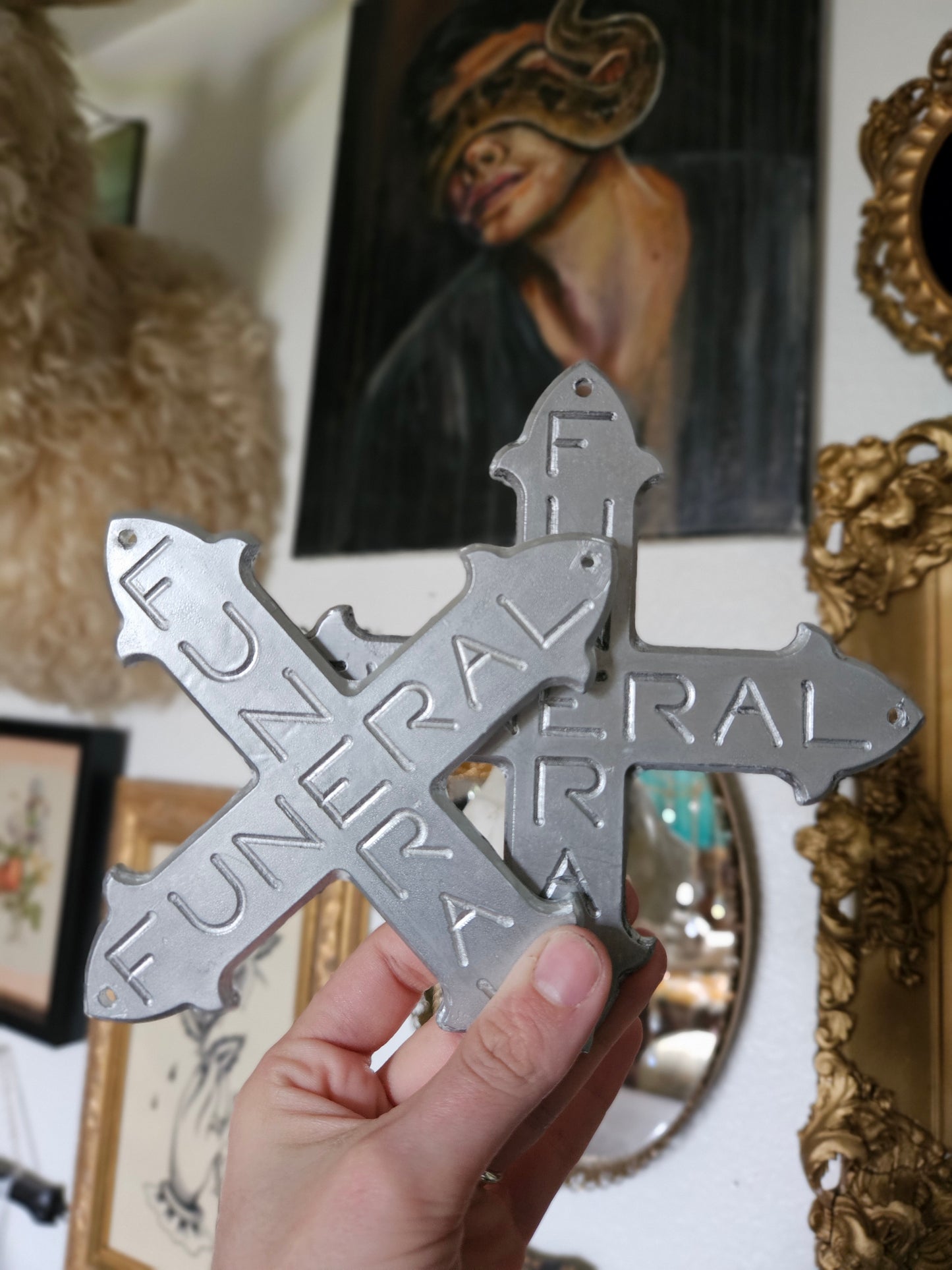 Funeral cross