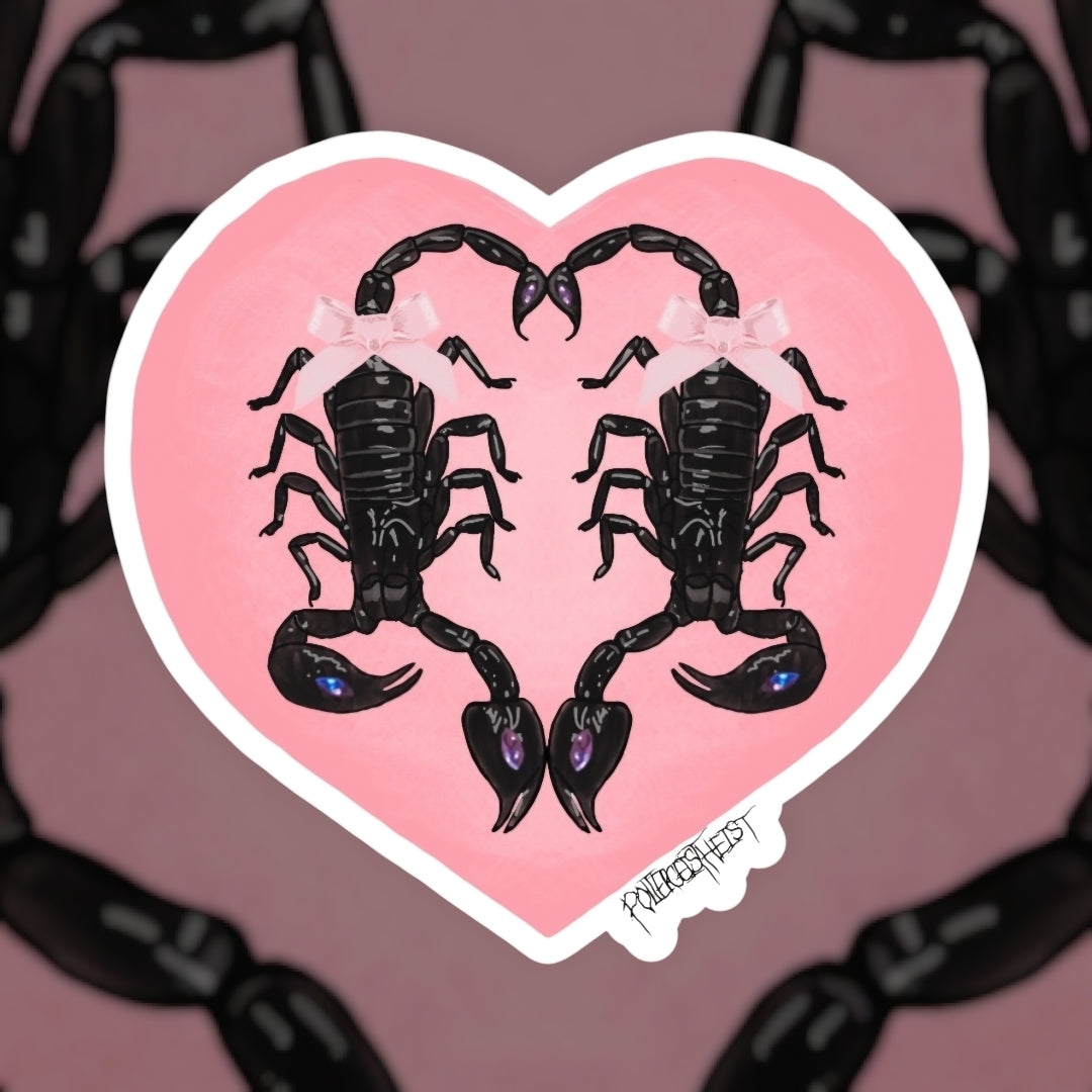 Sapphic lovers 3" sticker