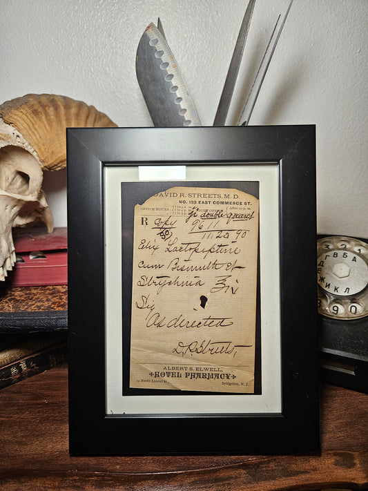 1890s Strychnine Rx