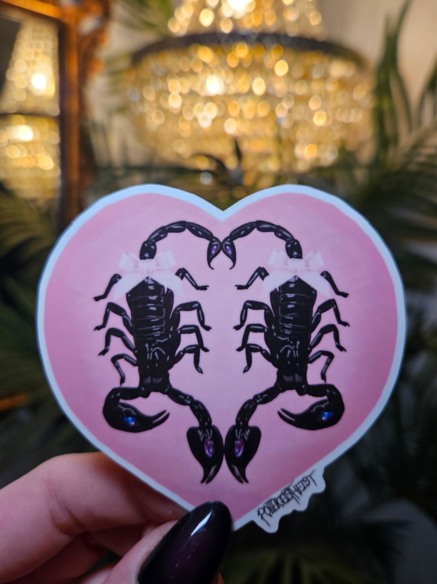 Sapphic lovers 3" sticker