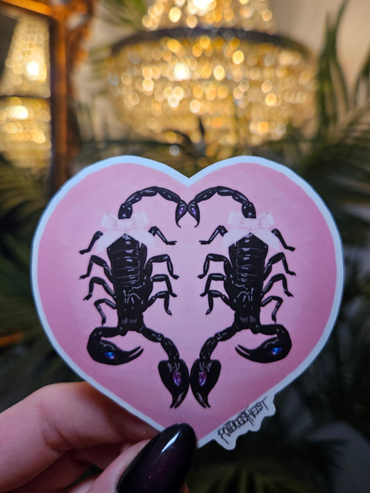 Sapphic lovers 3" sticker