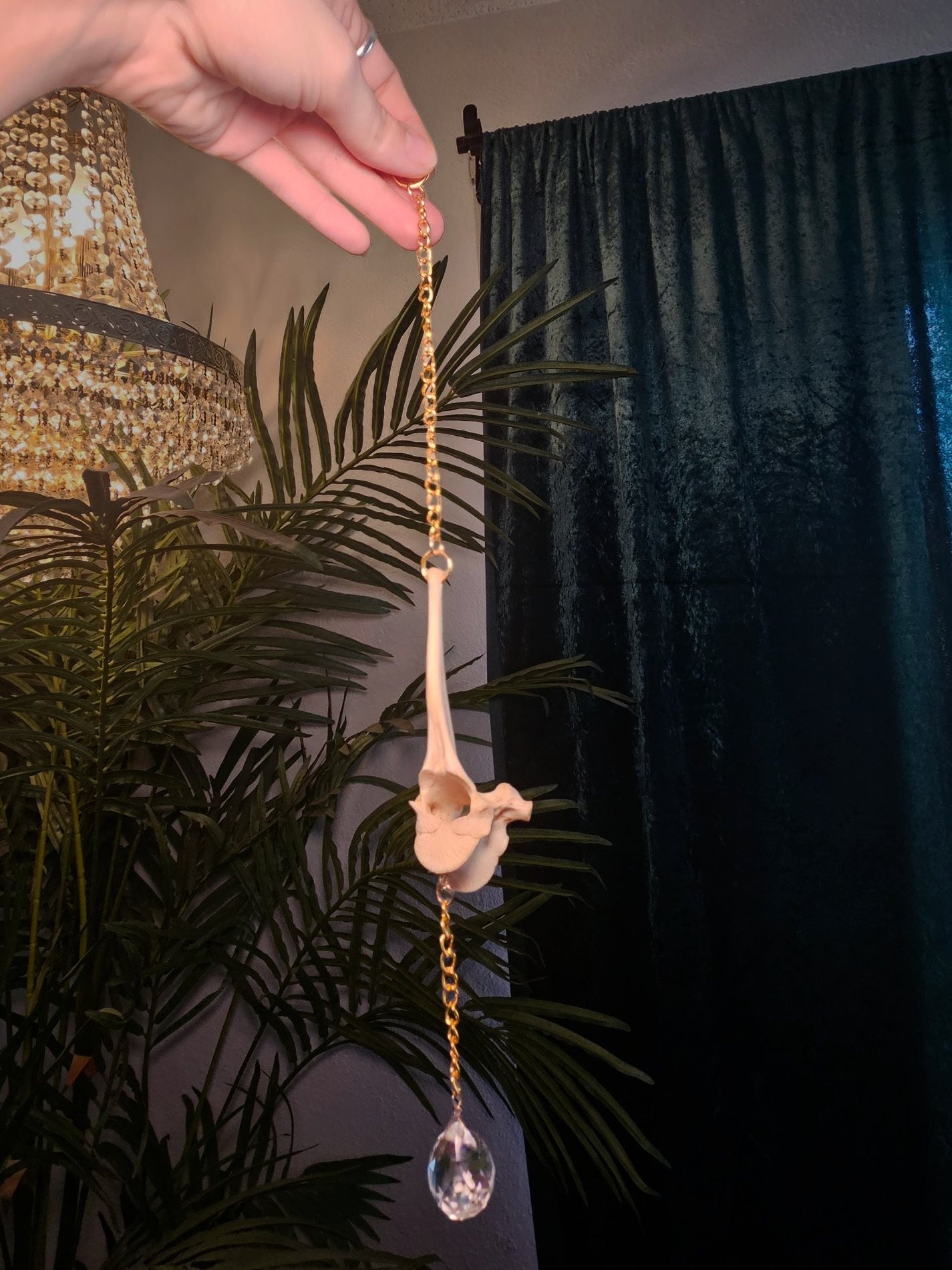 Goat Vertebrea Suncatcher