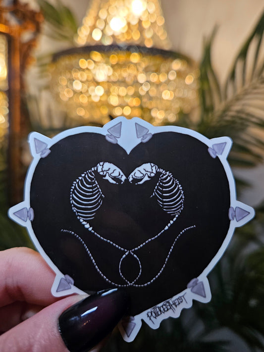 Spikey Eternal Lovers 3" Sticker