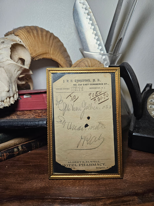 1890s Brandy Rx