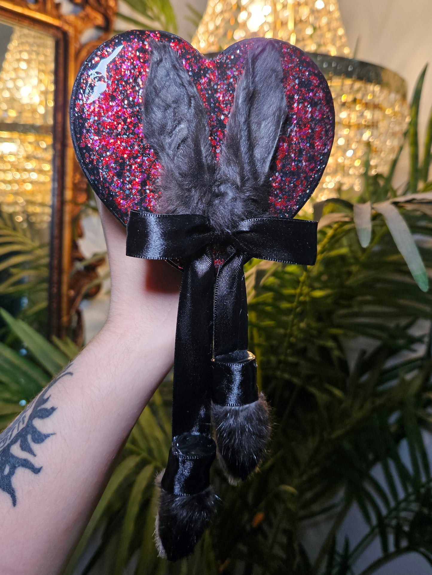 Ballerina Bunny Set in black