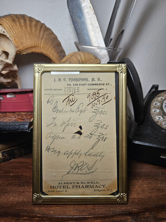 1890s Opium Rx